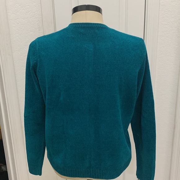 Blue Sweater by Karen Scott. - Picture 3 of 5